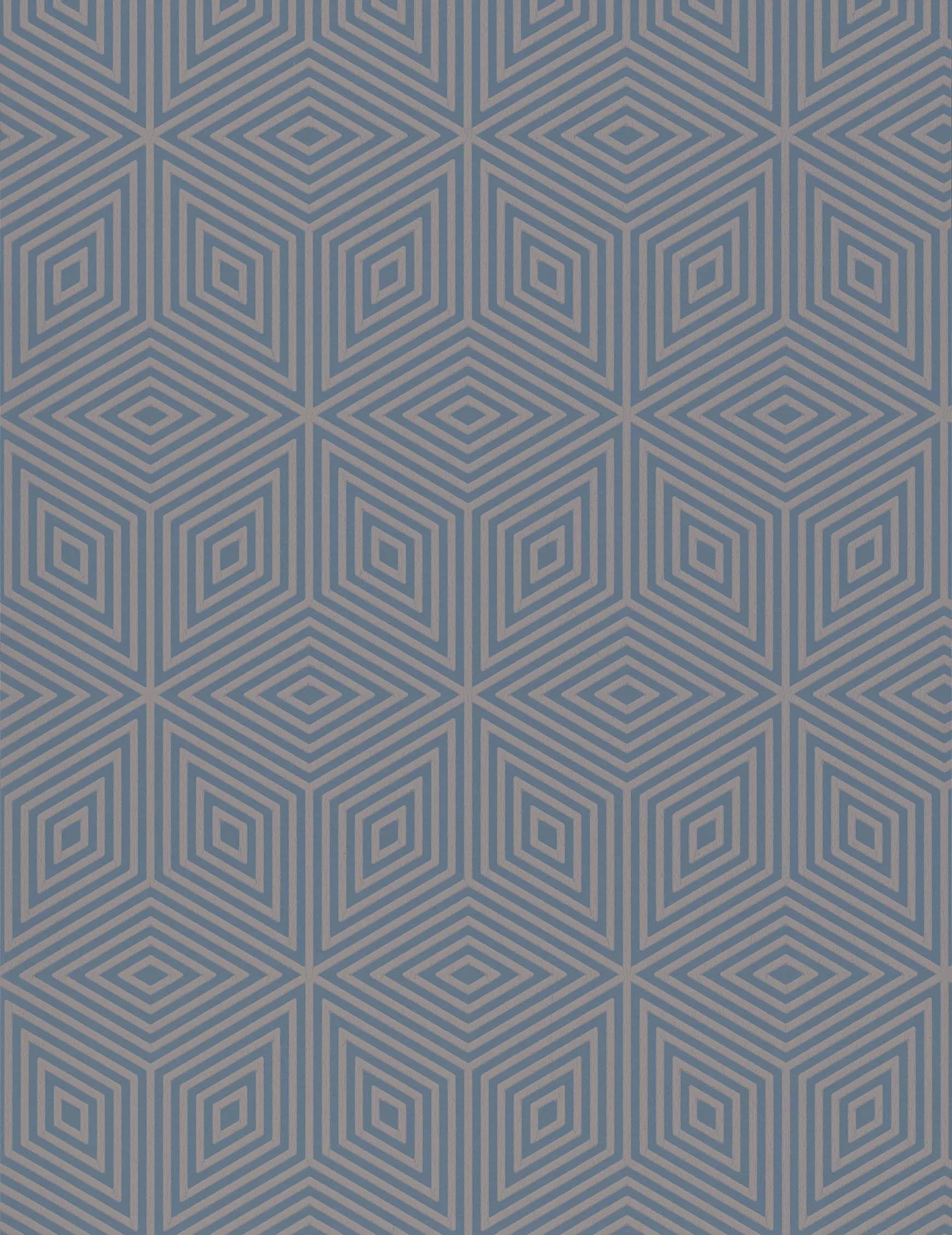Marquetry Tile — Blue Blood