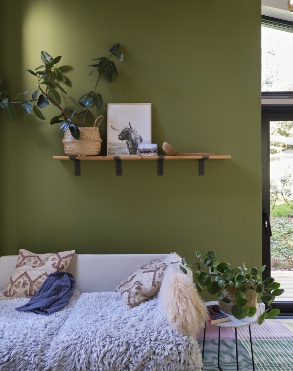 Farrow & Ball — Sap Green – No.199 room