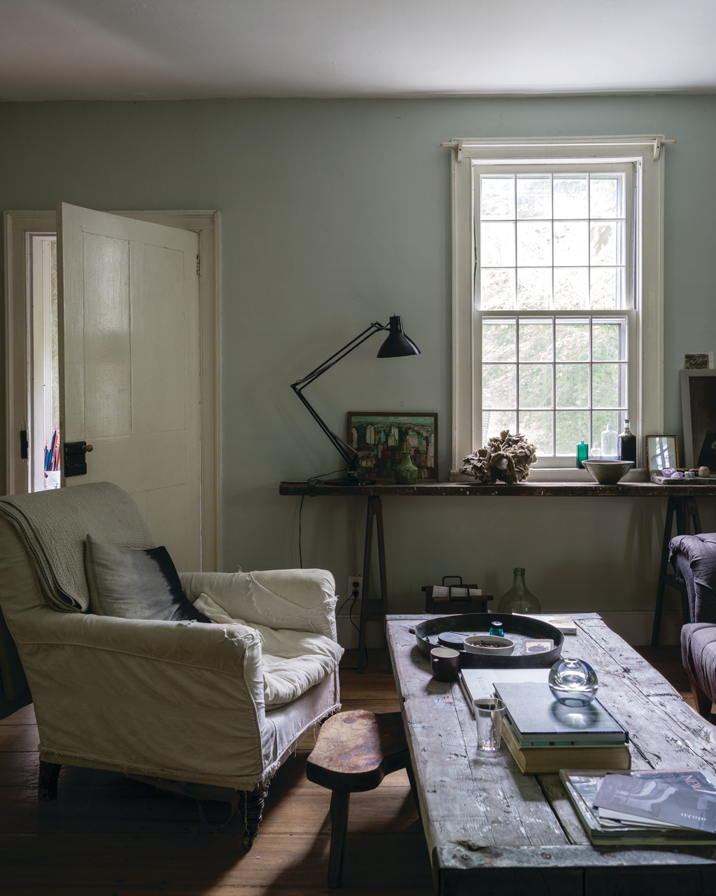 Farrow & Ball — Shaded White – No.201 room