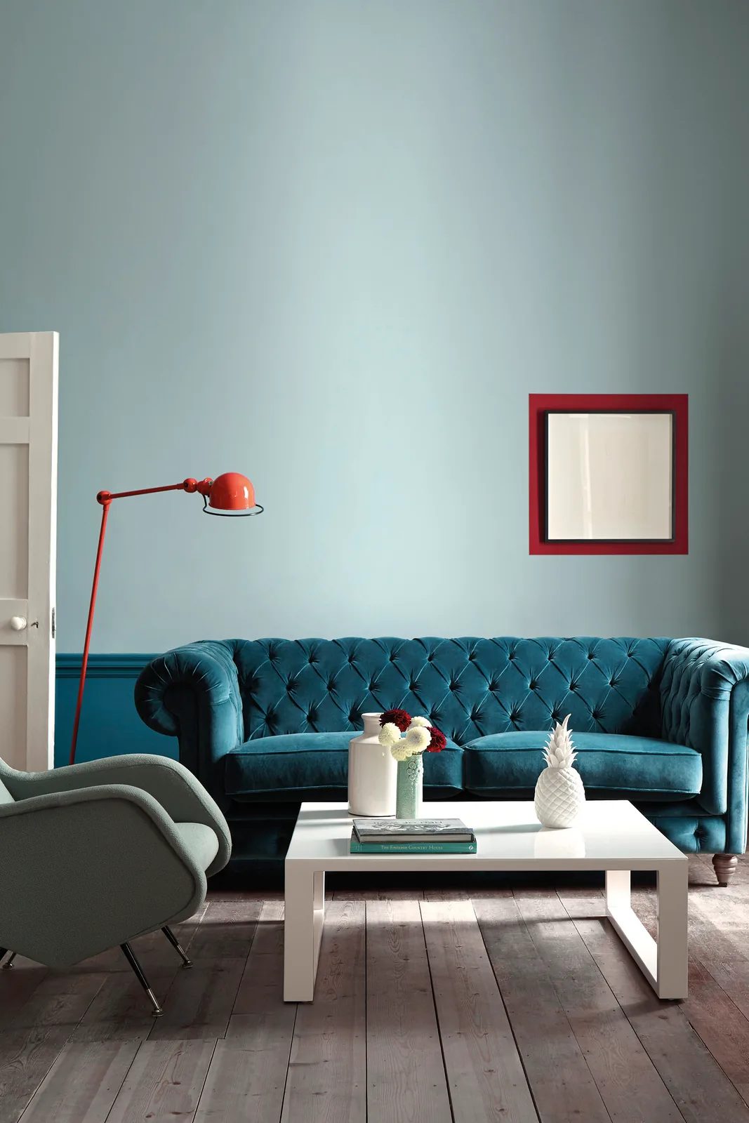 Celestial Blue 101, Marine Blue 95
