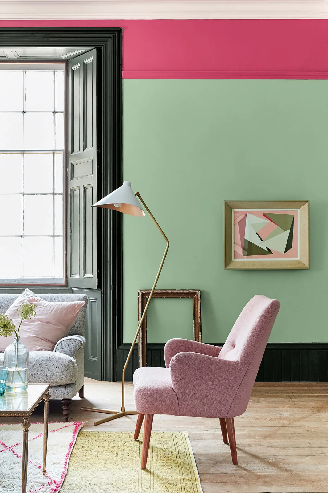 Pea Green 91, Leather 191