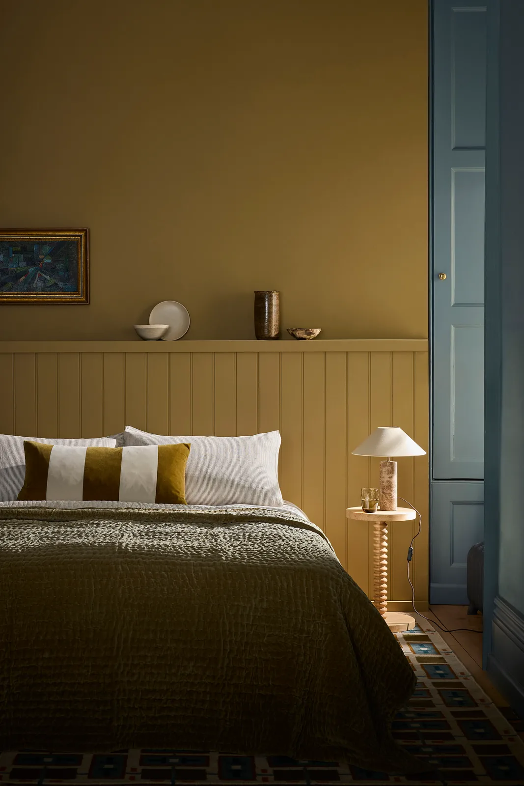 Elysian Yellow™ 356. Perpetual Blue™ 348