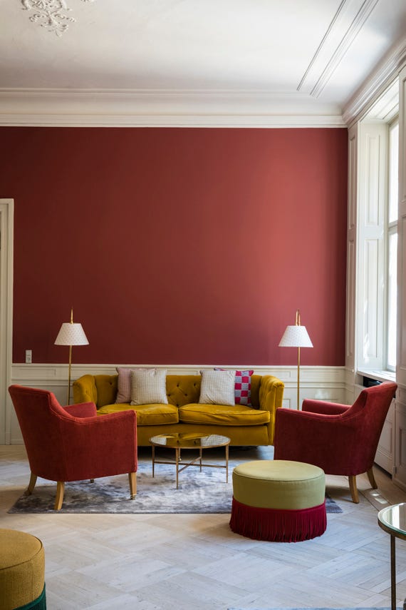 Farrow & Ball — Eating Room Red – No.43 room