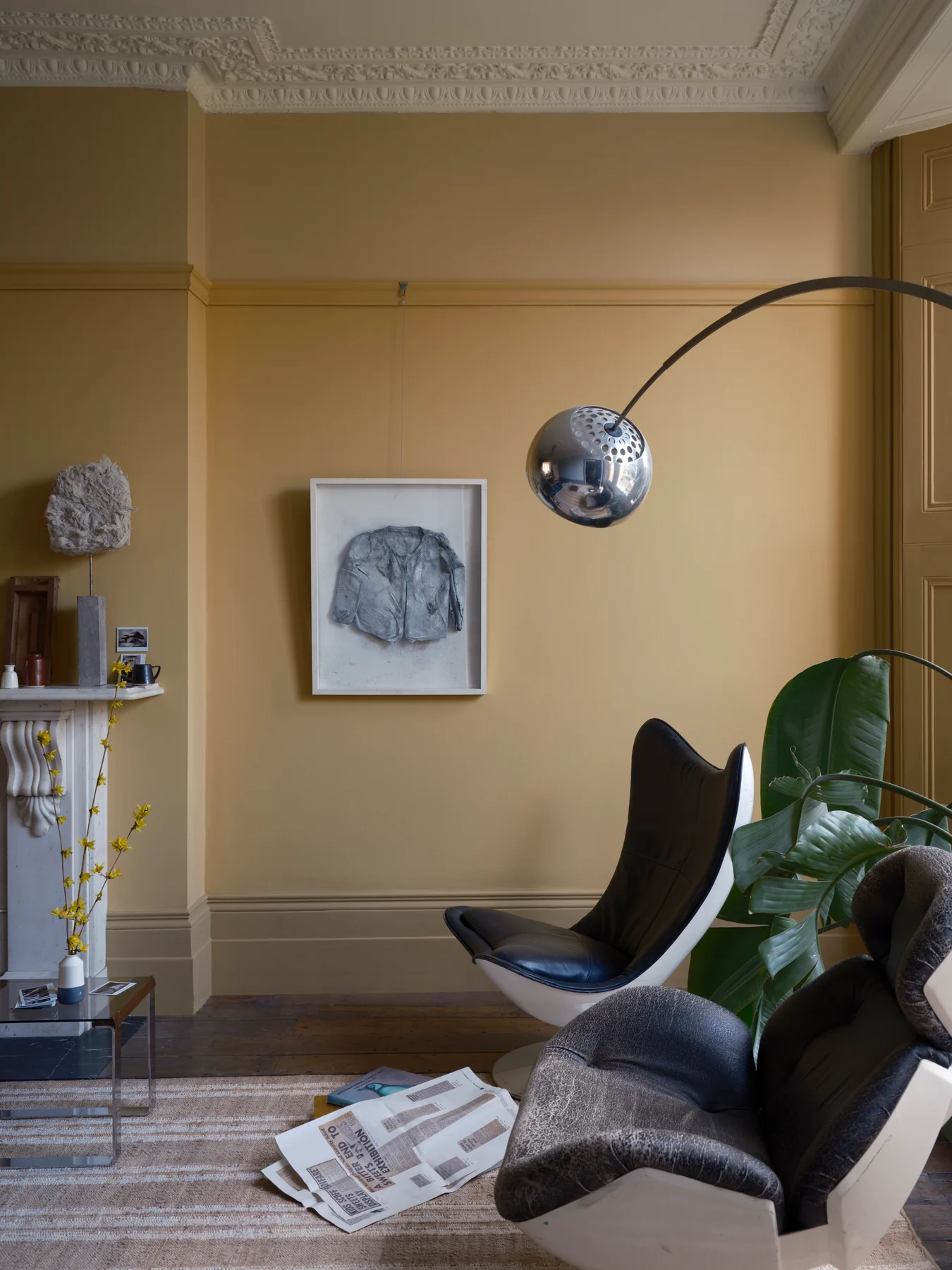 Farrow & Ball: Sudbury Yellow, New White, Duster, Hay