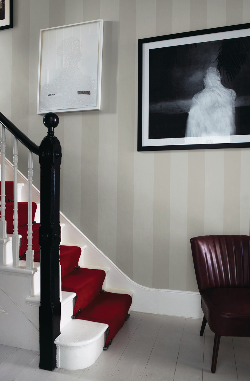 Broad Stripe — room inspiration. The colourway shown may differ from your selection.