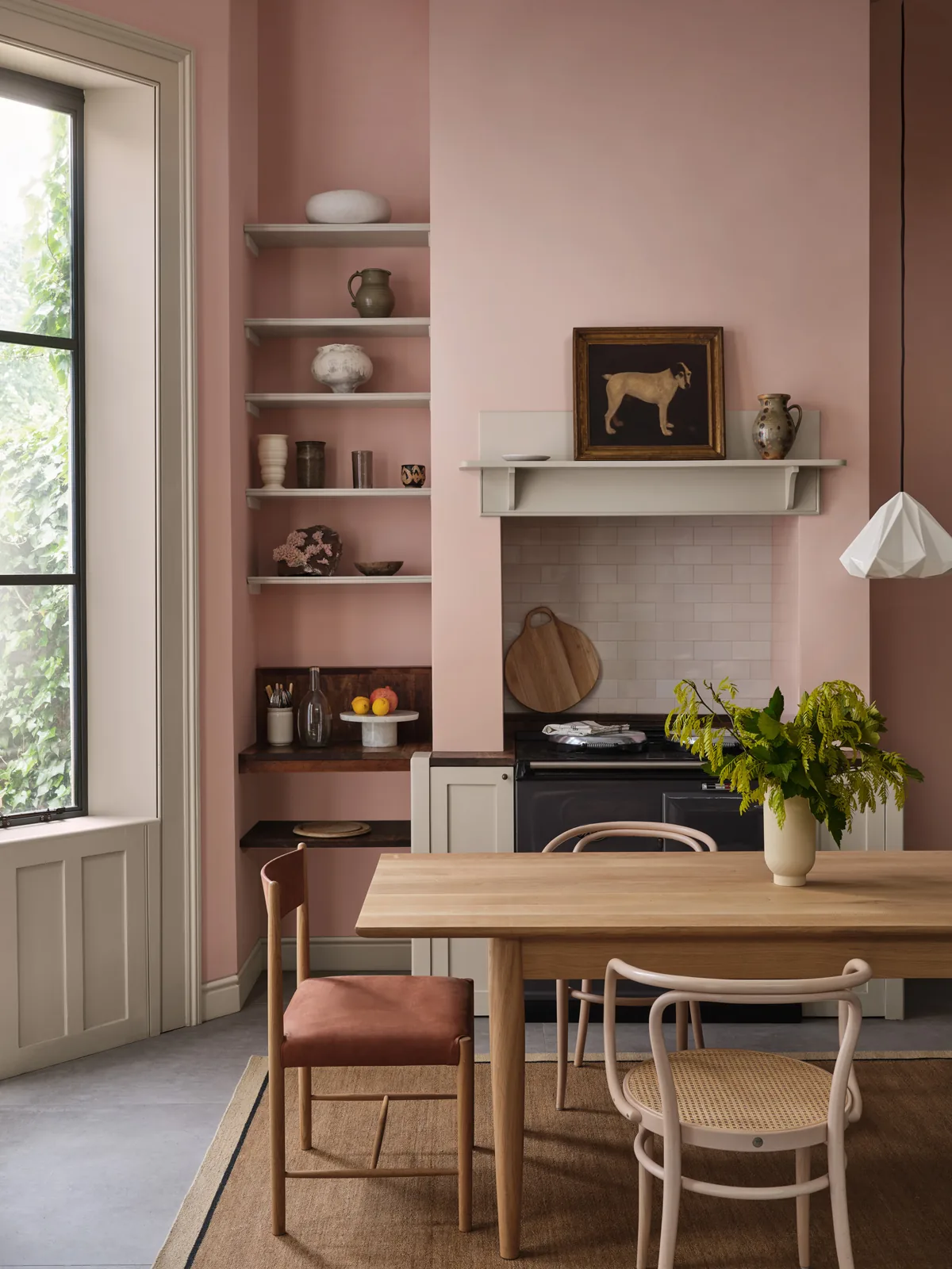Rose Cluster, Slate II, New Black — Paint & Paper Library