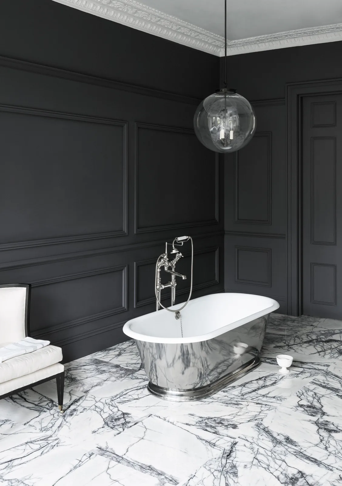 Perse Grey, Clean White — Paint & Paper Library